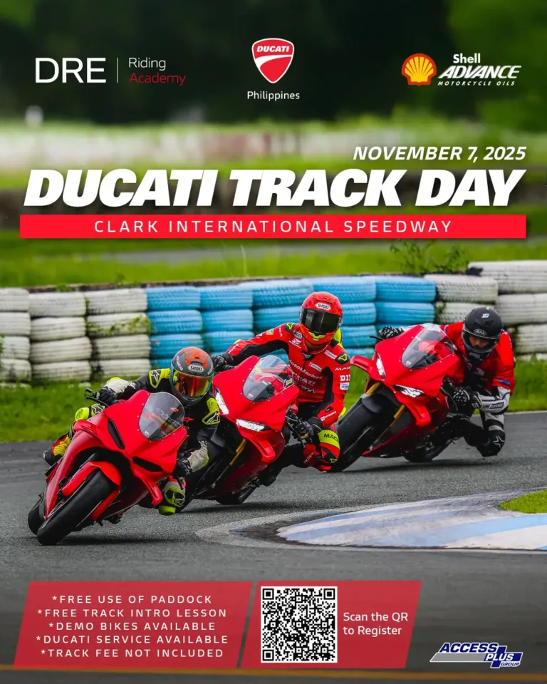 Ducati Philippines Track Day 2025 at Clark International Speedway