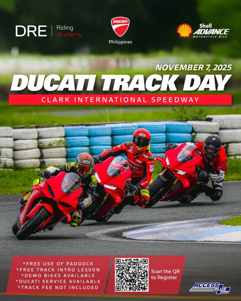 Ducati Philippines Track Day 2025 at Clark International Speedway