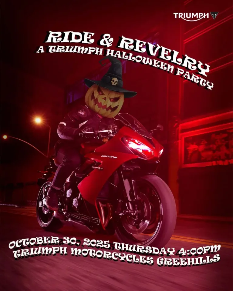 Ride and Revelry: Triumph Motorcycles Halloween Party 2025 at Greenhills