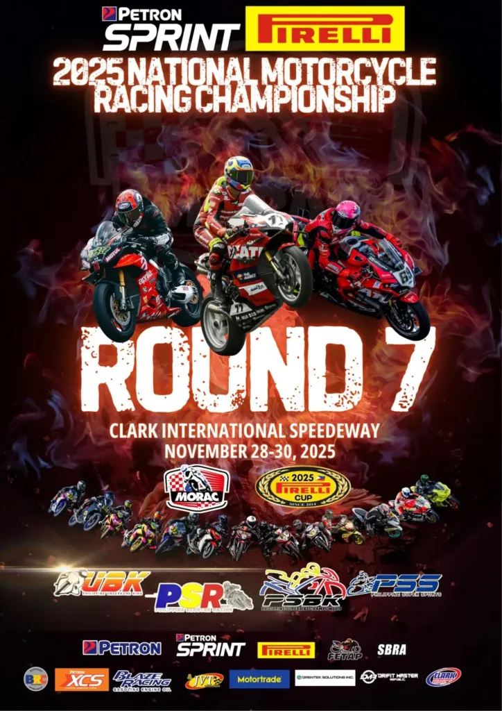 Round 7 of Petron Sprint Pirelli 2025 National MC Racing Championship