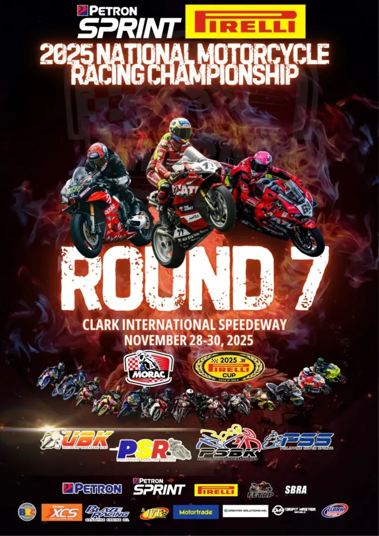 Round 7 of Petron Sprint Pirelli 2025 National MC Racing Championship