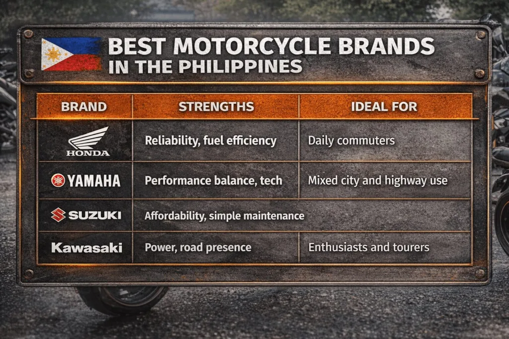 Best Motorcycle Brand in the Philippines: How Filipino Riders Really Choose