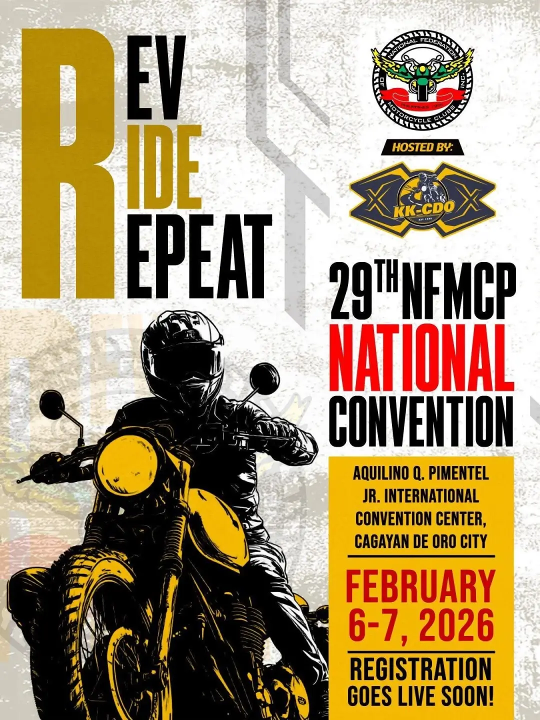 Rev Ride Repeat 2026: 29th NFMCP National Convention in Cagayan de Oro