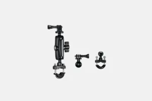 Motorcycle Handlebar Action Camera Mount for Daily Commuting and Road Recording