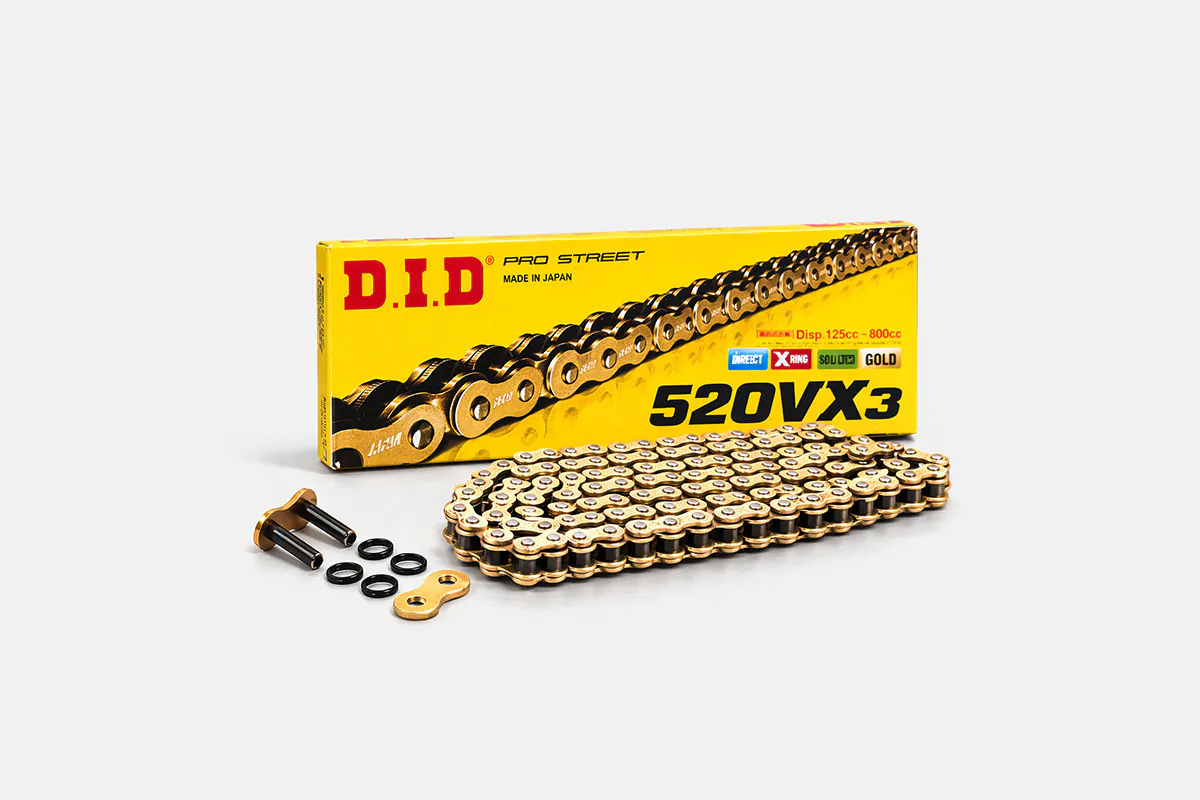How the DID VX3 520 X Ring Chain Supports Reliable Power Transfer for Daily Riding and Long Distance Travel