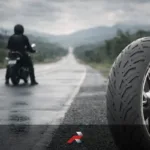 Michelin Road 6 vs Michelin Anakee motorcycle tire on wet provincial road in the Philippines showing touring and adventure tire comparison