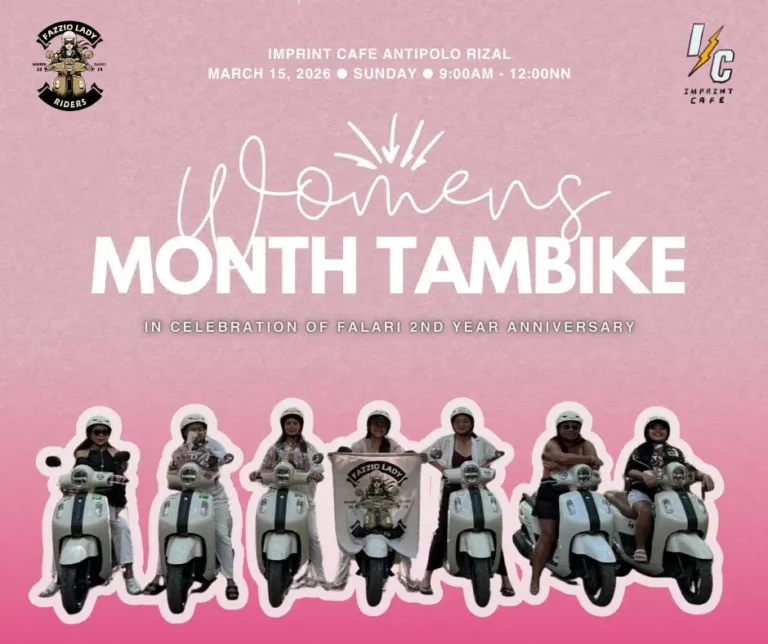 Womens Month Tambike 2026 Antipolo: Celebrating Sisterhood on Two Wheels