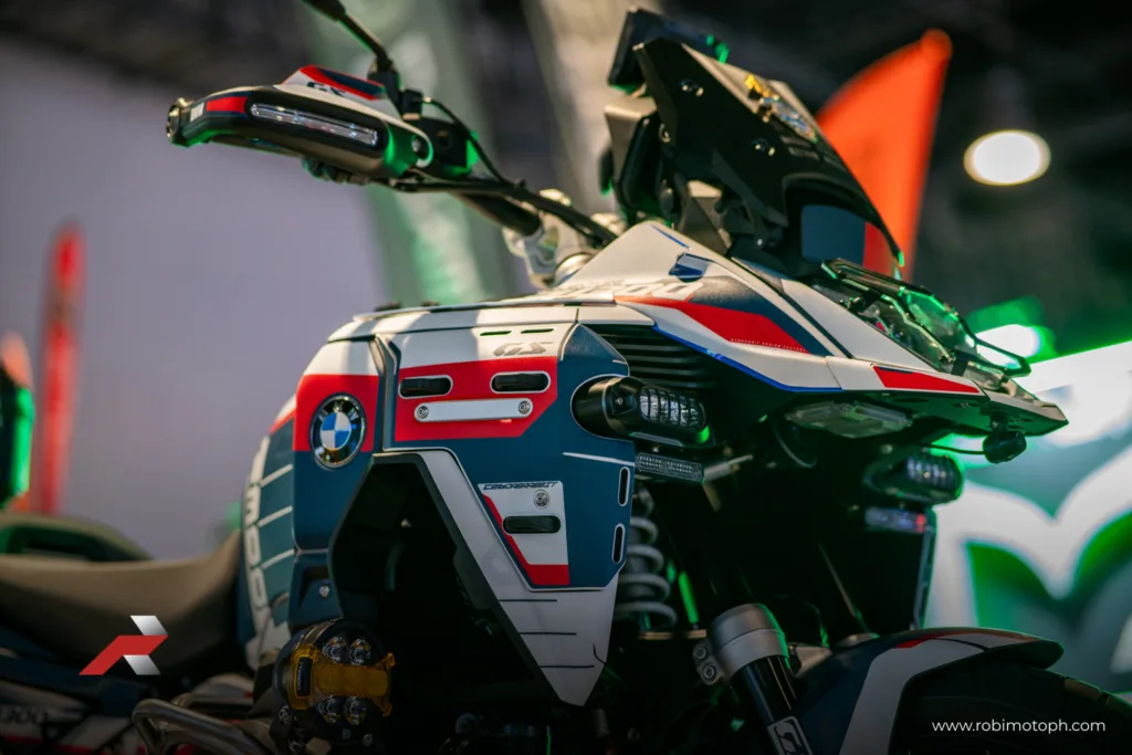 BMW R1300 GS Adventure front angle view at Makina Moto Show 2026