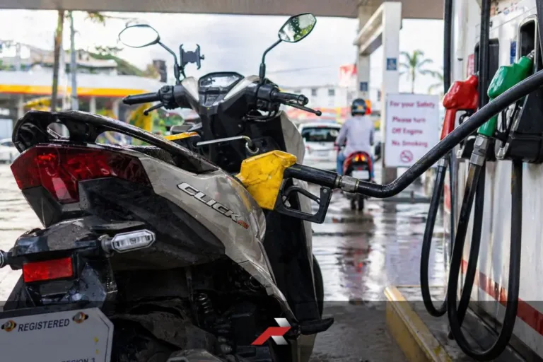 scooter high fuel consumption causes Philippines fuel station refueling scenario