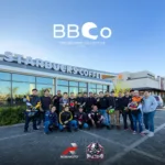 BBCo riders group photo during breakfast ride at Lala Garden Cafe Pampanga with RobiMoto and Bullyhead Customs Inc.