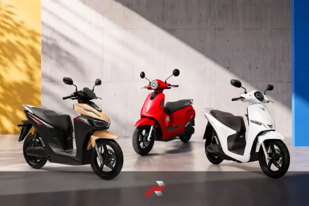 VinFast E-Motorcycles Philippines battery-swapping electric motorcycles including the Evo, Feliz II, and Viper