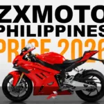ZXMOTO Philippines price 2026 featured image showing a red ZXMOTO sportbike for the 500RR, 820RR, reservation fee, and ownership cost guide
